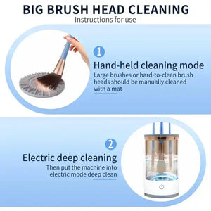 NoorAura Makeup Brush Cleaner