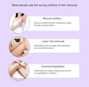 NoorAura Purple Epilator