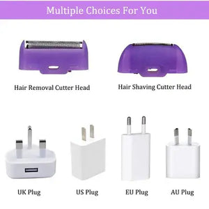 NoorAura Purple Epilator