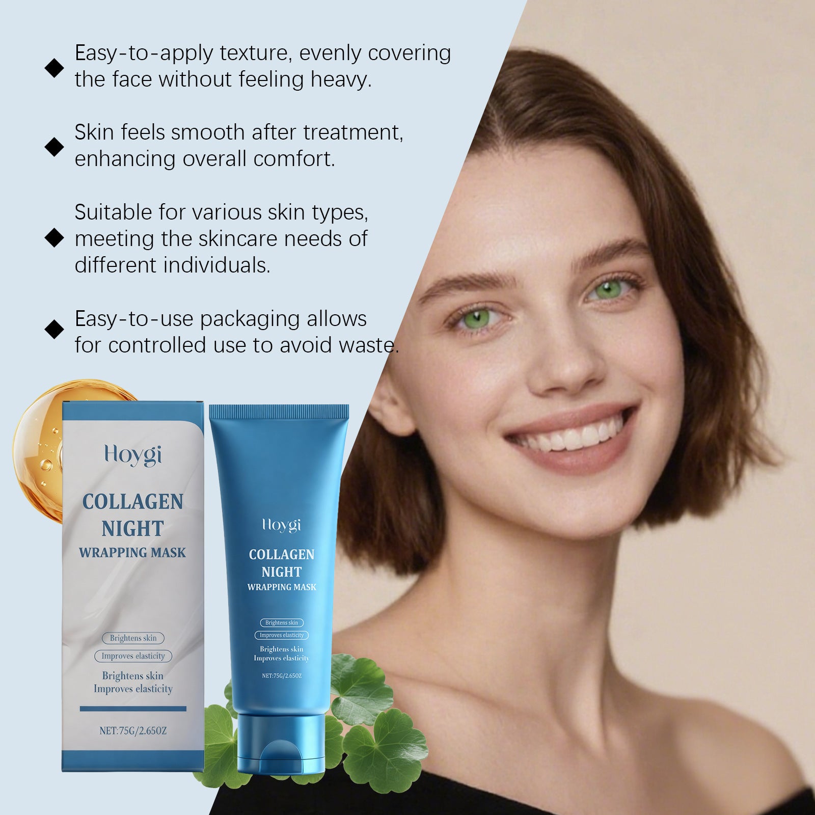 Gentle Exfoliating Hydrating And Nourishing Peel Off Mask