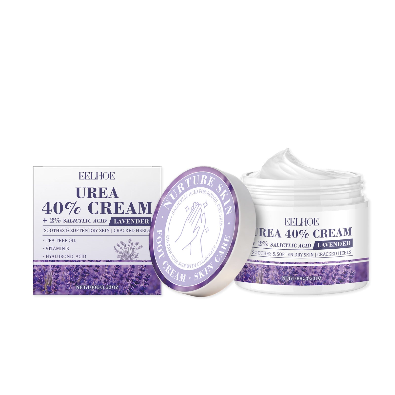 Gently Cares For Hand And Foot Skin