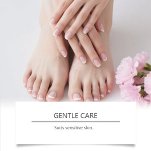 Gently Cares For Hand And Foot Skin